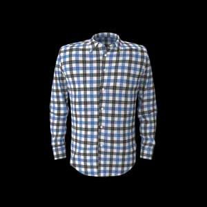 Bild Blue & Black Check Shirt